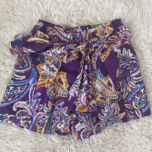 Sezane Tyson Short Purple Soffi US 8 - Picture 1 of 7